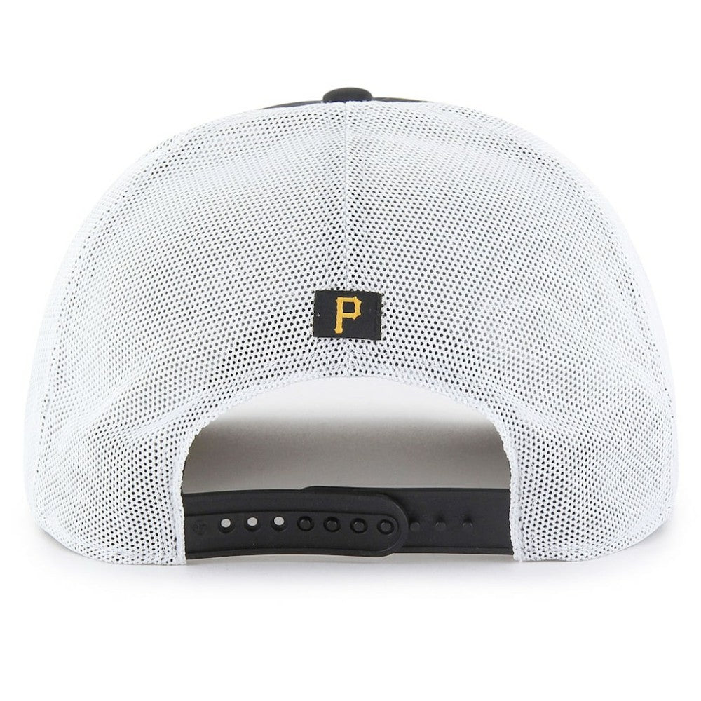 Pittsburgh Pirates '47 Brrr Downburst Mesh Hitch Adjustable Hat - Black - 47 brand on Sale