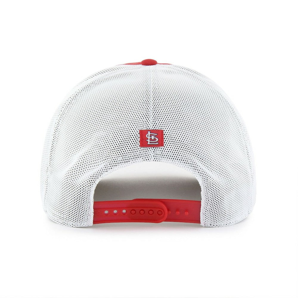 St. Louis Cardinals '47 Brrr Downburst Mesh Hitch Adjustable Hat - Red - 47 brand Lifestyle