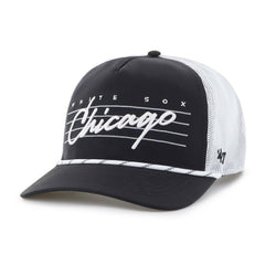 Chicago White Sox '47 Brrr Downburst Mesh Hitch Adjustable Hat - Black - 47 brand on Sale