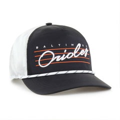 Baltimore Orioles '47 Brrr Downburst Mesh Hitch Adjustable Hat - Black - 47 brand Sale