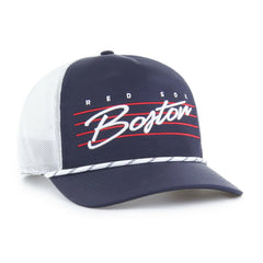 Boston Red Sox '47 Brrr Downburst Mesh Hitch Adjustable Hat - Navy - 47 brand Sale