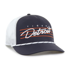 Detroit Tigers '47 Brrr Downburst Mesh Hitch Adjustable Hat - Navy - 47 brand Discount