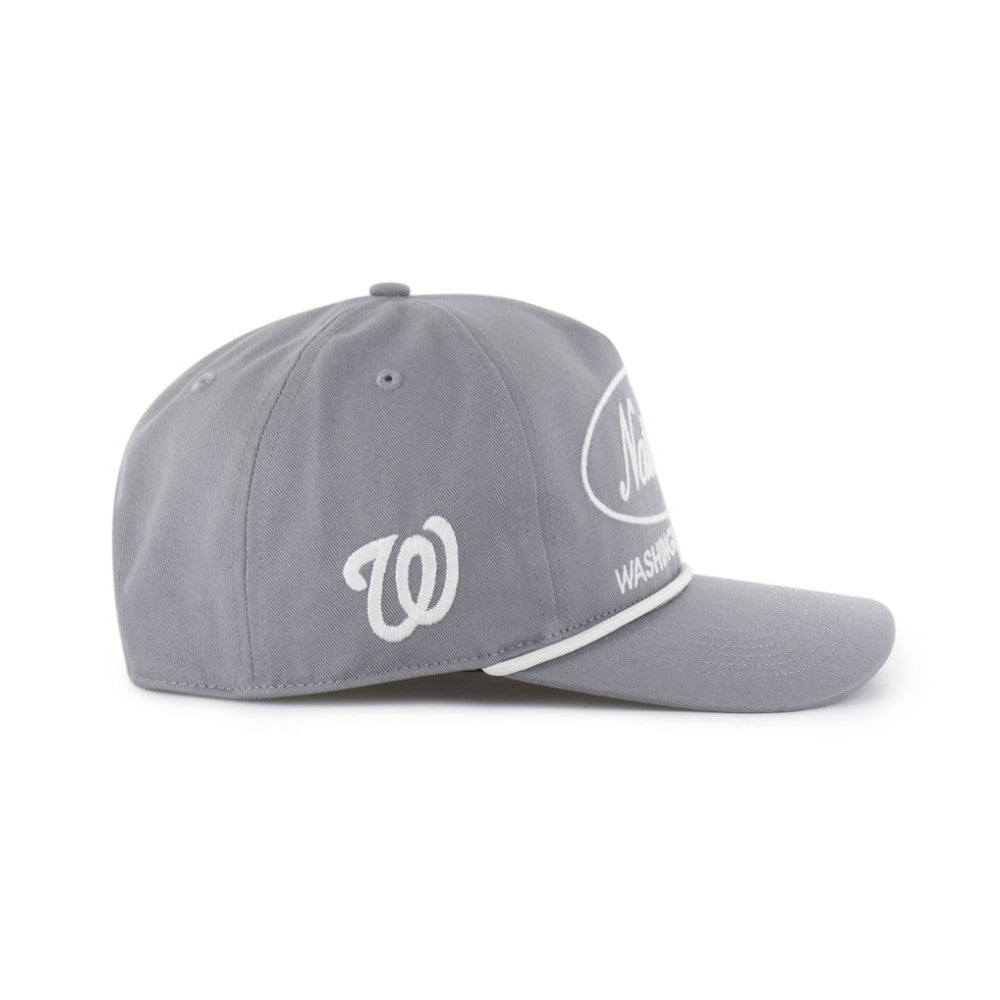 Washington Nationals '47 Foundational Hitch Adjustable Hat - Gray - 47 brand on Sale