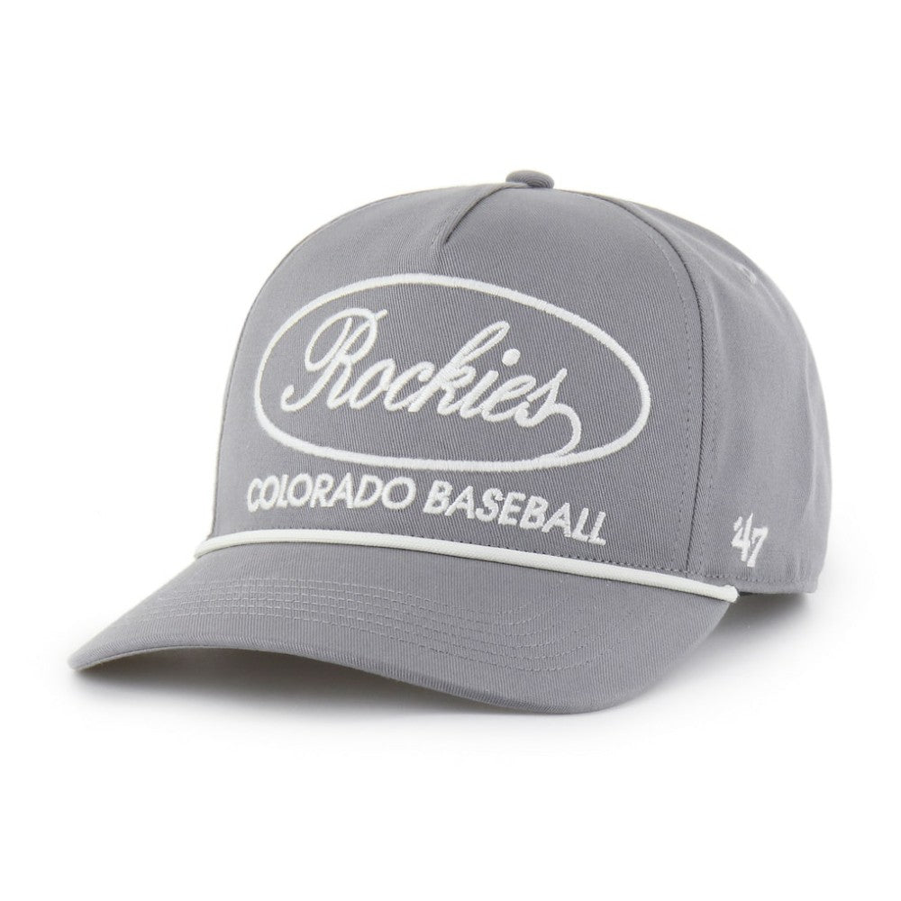 Colorado Rockies '47 Foundational Hitch Adjustable Hat - Gray - 47 brand Discount