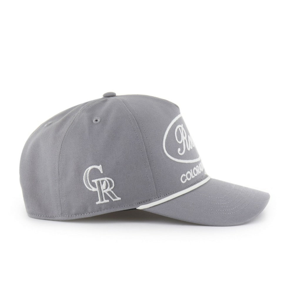Colorado Rockies '47 Foundational Hitch Adjustable Hat - Gray - 47 brand Discount