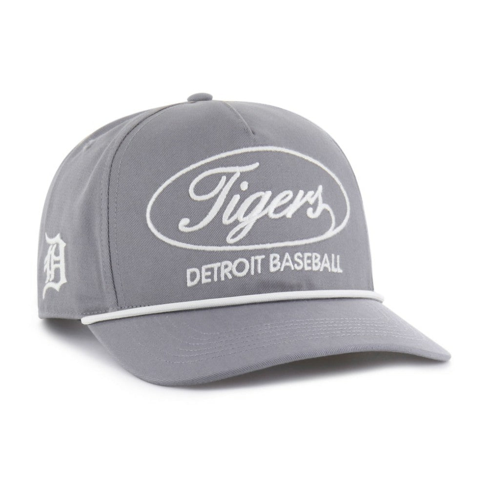 Detroit Tigers '47 Foundational Hitch Adjustable Hat - Gray - 47 brand Discount