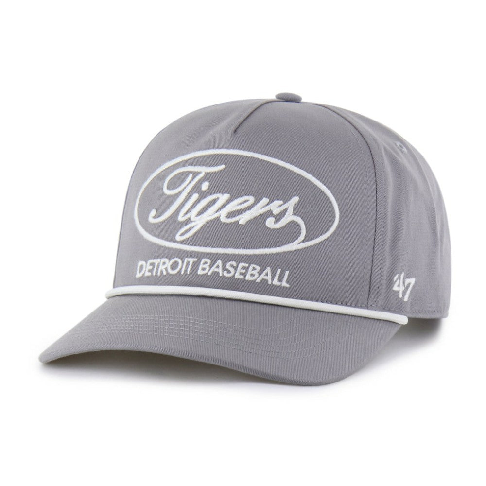 Detroit Tigers '47 Foundational Hitch Adjustable Hat - Gray - 47 brand Discount