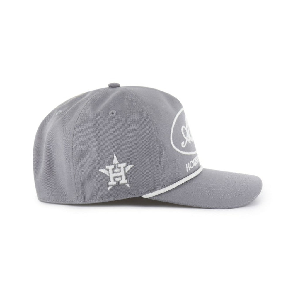 Houston Astros '47 Foundational Hitch Adjustable Hat - Gray - 47 brand Online