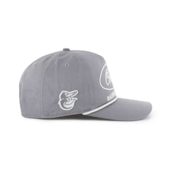 Baltimore Orioles '47 Foundational Hitch Adjustable Hat - Gray - 47 brand Lifestyle
