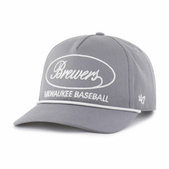 Milwaukee Brewers '47 Foundational Hitch Adjustable Hat - Gray - 47 brand Online
