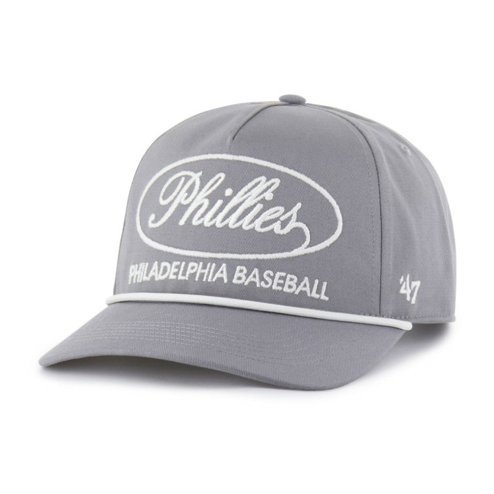 Philadelphia Phillies '47 Foundational Hitch Adjustable Hat - Gray - 47 brand Discount