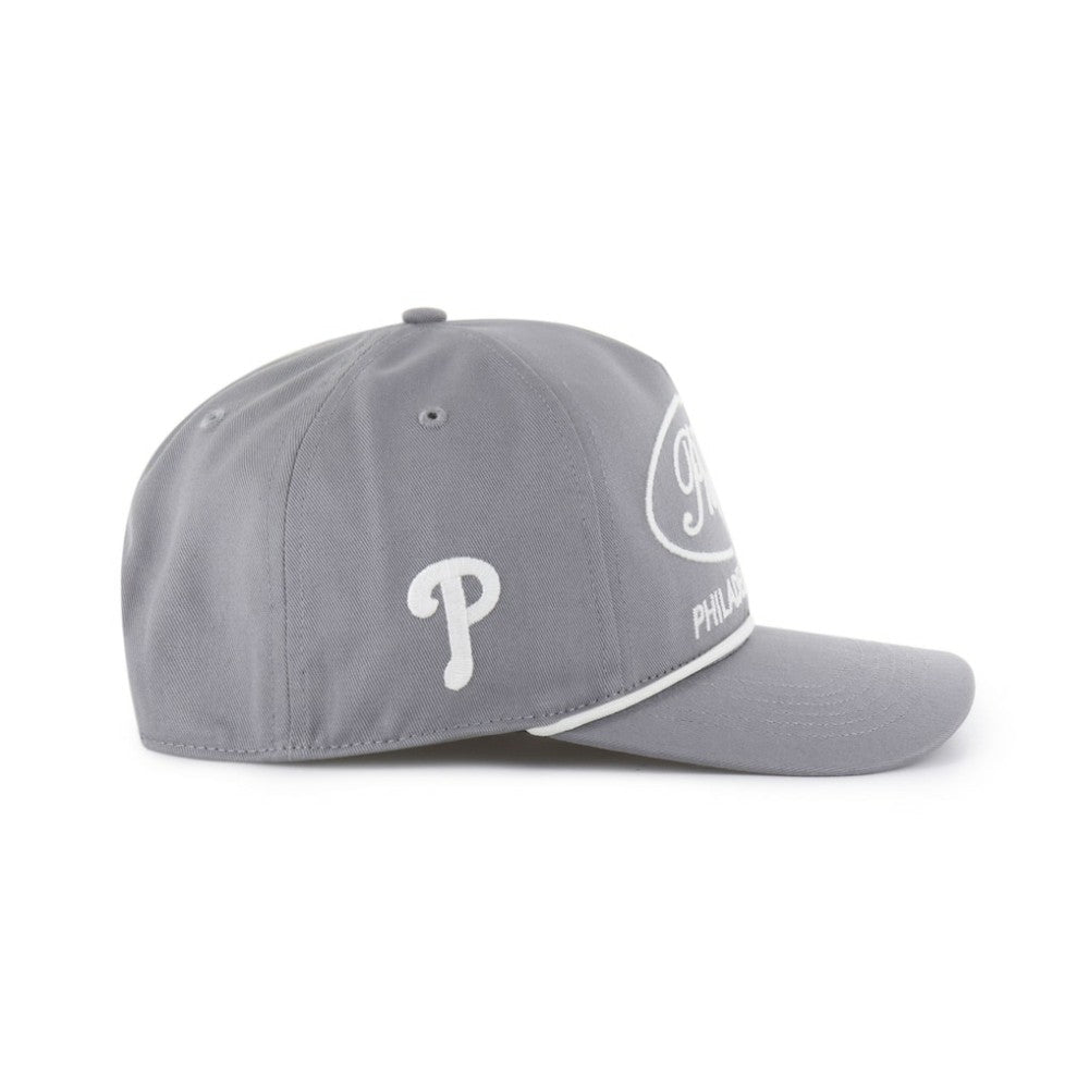 Philadelphia Phillies '47 Foundational Hitch Adjustable Hat - Gray - 47 brand Discount