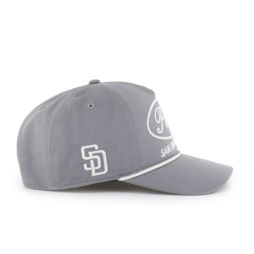 San Diego Padres '47 Foundational Hitch Adjustable Hat - Gray - 47 brand Online