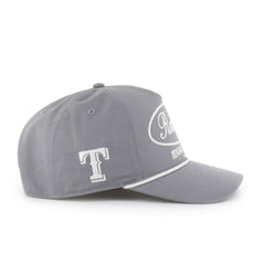 Texas Rangers '47 Foundational Hitch Adjustable Hat - Gray - 47 brand Lifestyle