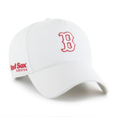 Boston Red Sox '47 Foundational Pinch Offside Adjustable Hat - White - 47 brand Online