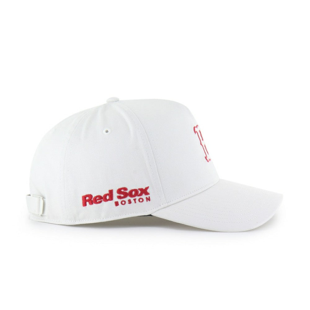 Boston Red Sox '47 Foundational Pinch Offside Adjustable Hat - White - 47 brand Online