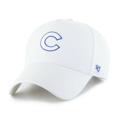 Chicago Cubs '47 Foundational Pinch Offside Adjustable Hat - White - 47 brand on Sale
