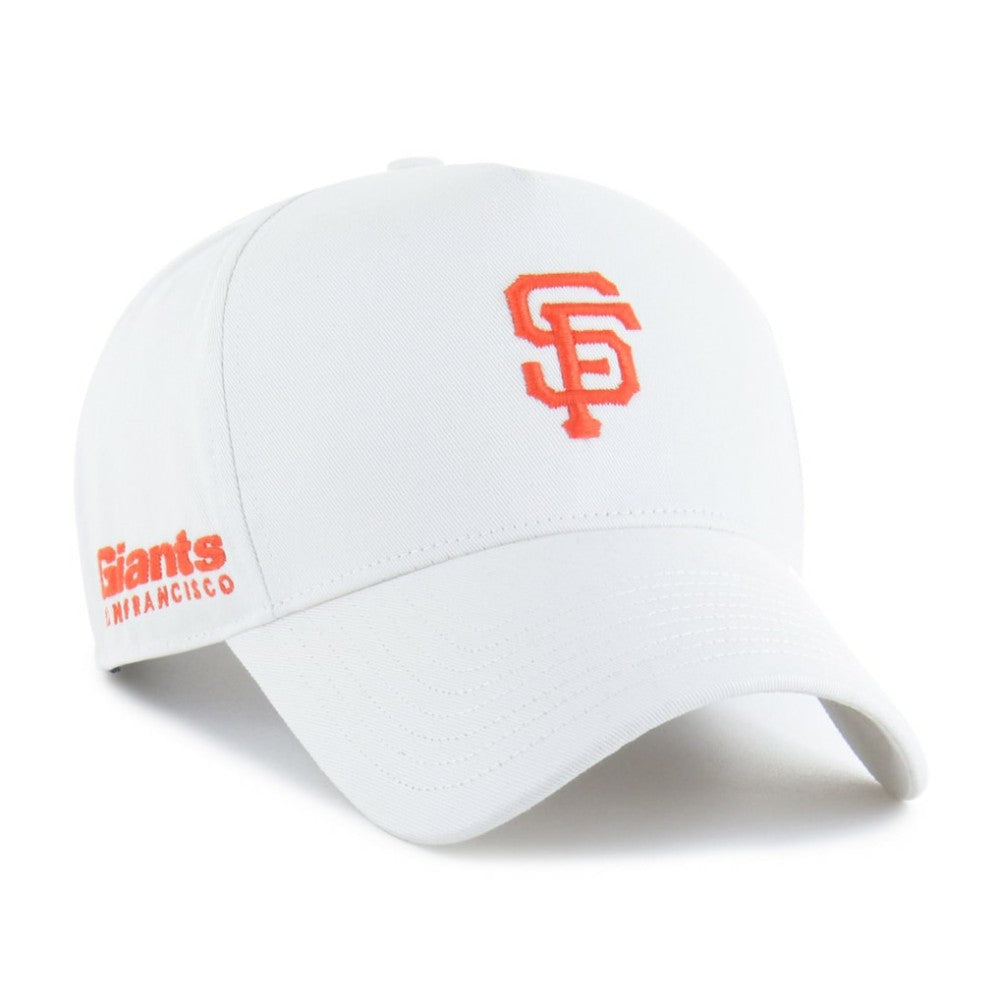 San Francisco Giants '47 Foundational Pinch Offside Adjustable Hat - White - 47 brand Discount