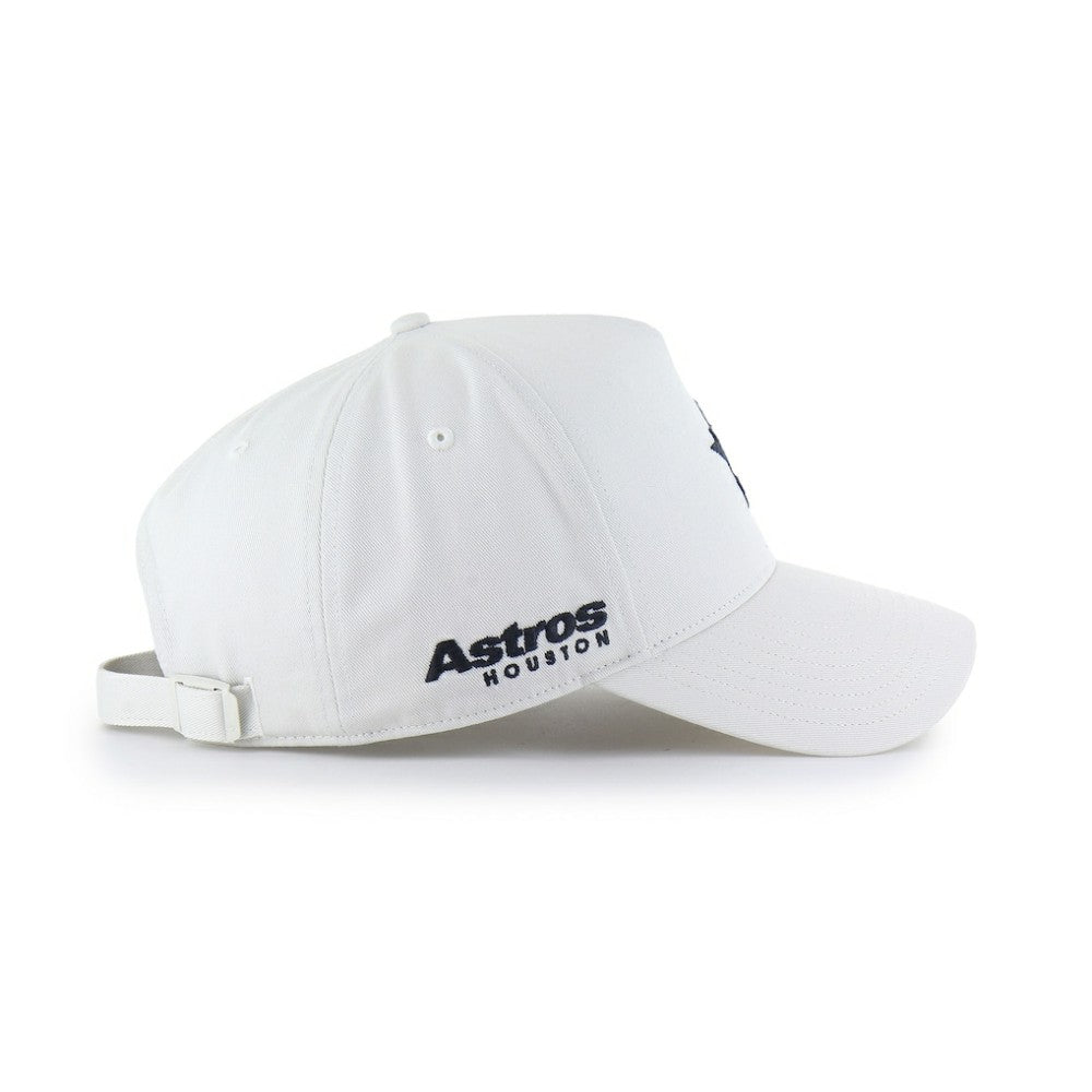 Houston Astros '47 Foundational Pinch Offside Adjustable Hat - White - 47 brand Sale