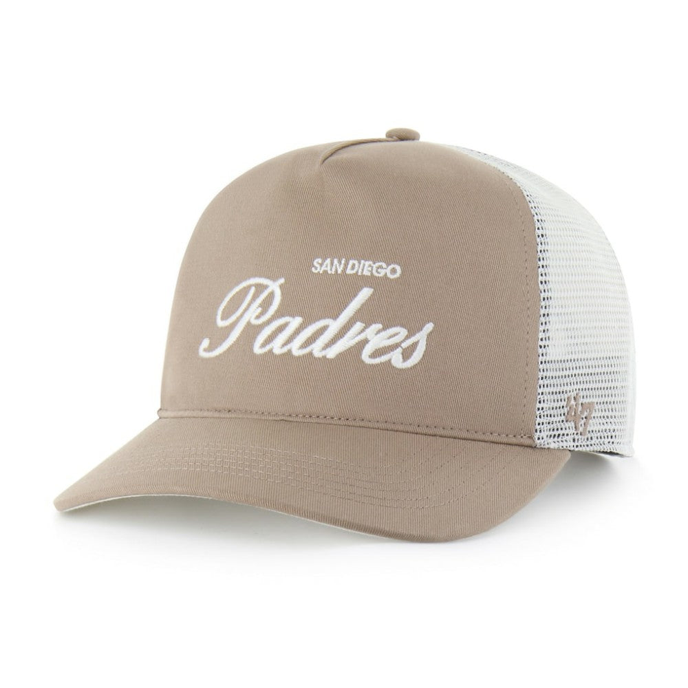 San Diego Padres '47 Foundational Mesh Hitch Adjustable Hat - Brown - 47 brand Online