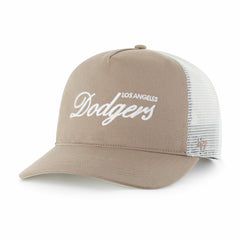Los Angeles Dodgers '47 Foundational Mesh Hitch Adjustable Hat - Brown - 47 brand on Sale