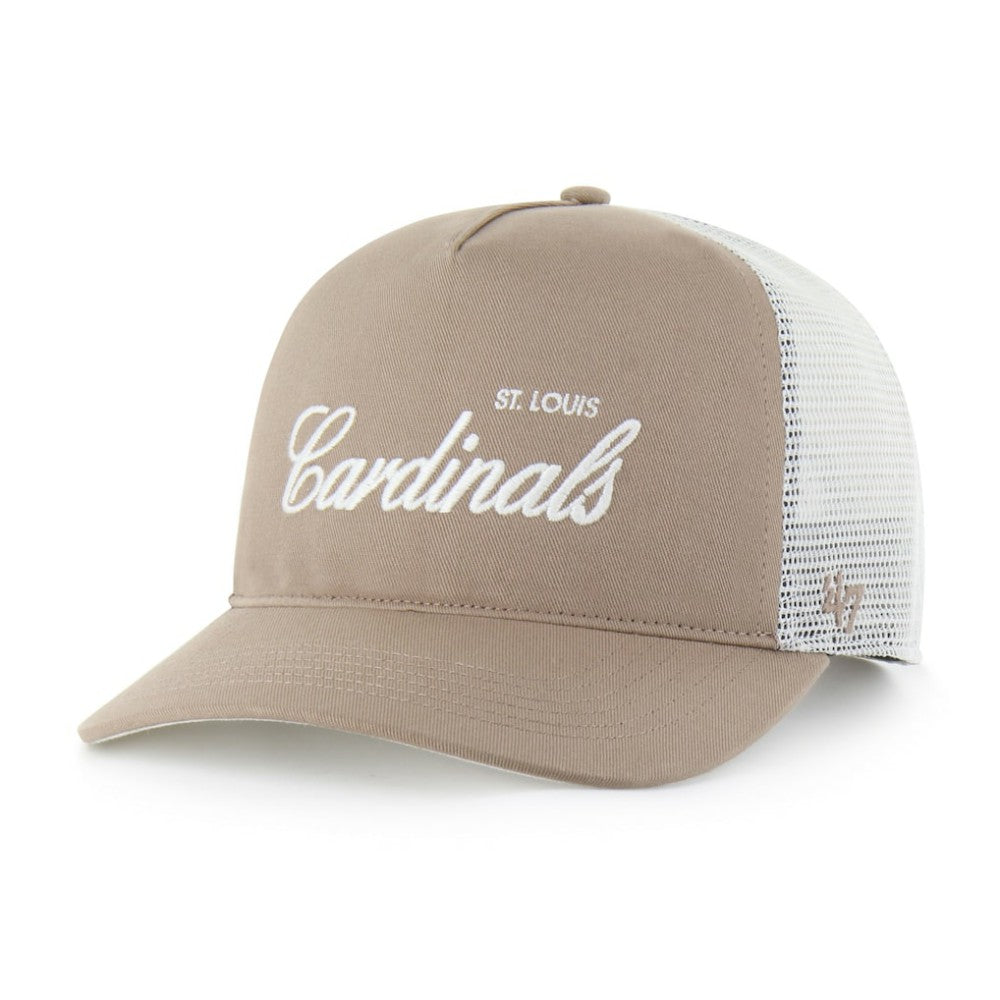St. Louis Cardinals '47 Foundational Mesh Hitch Adjustable Hat - Brown - 47 brand Sale