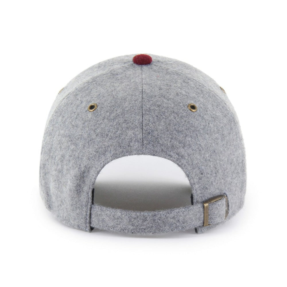 Philadelphia Phillies '47 Golden Age Wool Clean Up Adjustable Hat - Gray - 47 brand Lifestyle