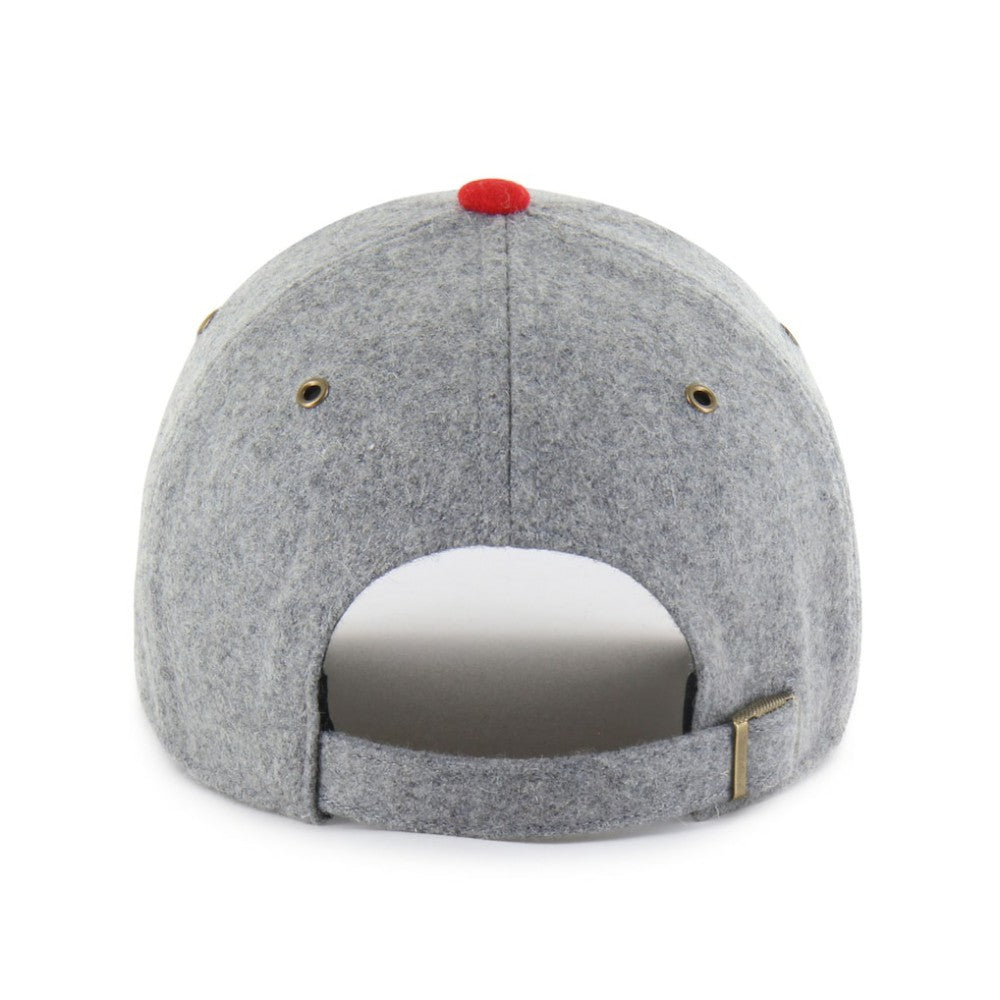 Boston Red Sox '47 Golden Age Wool Clean Up Adjustable Hat - Gray - 47 brand on Sale
