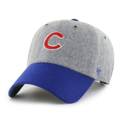 Chicago Cubs '47 Golden Age Wool Clean Up Adjustable Hat - Gray/Royal - 47 brand Sale