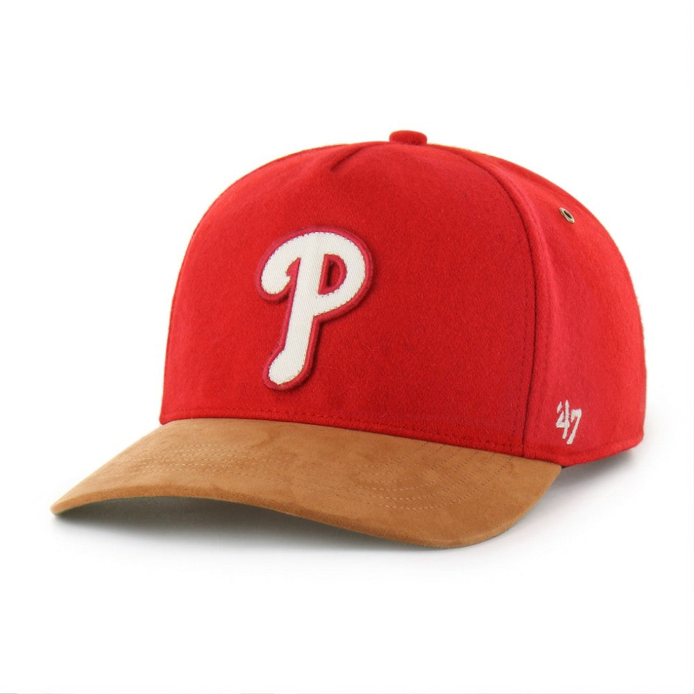 Philadelphia Phillies '47 Gold Age Wool Hitch Adjustable Hat - Red - 47 brand Sale