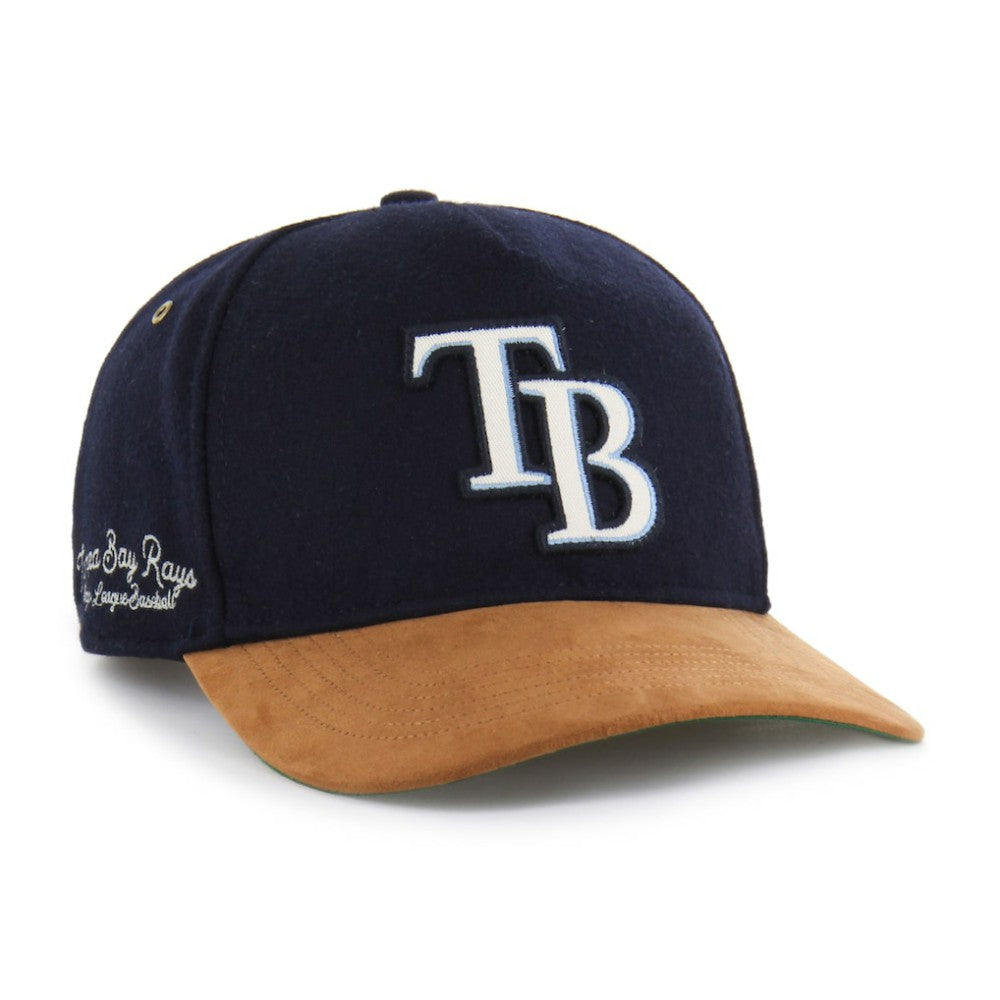 Tampa Bay Rays '47 Gold Age Wool Hitch Adjustable Hat - Navy - 47 brand on Sale