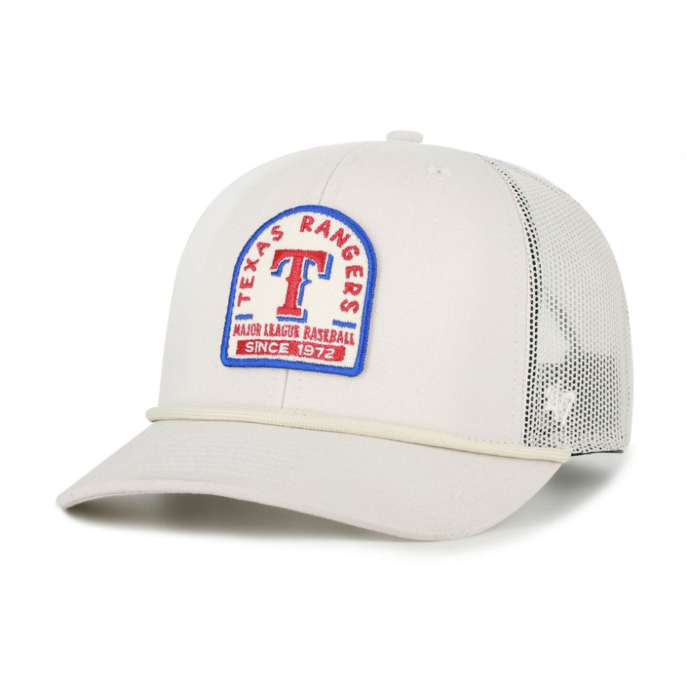 Texas Rangers '47 Gravestone Adjustable Trucker Hat - Cream - 47 brand Sale