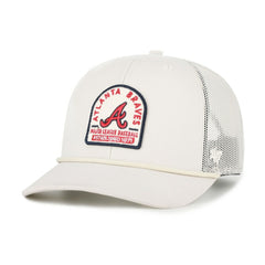 Atlanta Braves '47 Gravestone Adjustable Trucker Hat - Cream - 47 brand Sale