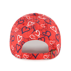 Washington Nationals '47 Girls Youth Mural Clean Up Adjustable Hat - Red - 47 brand Lifestyle