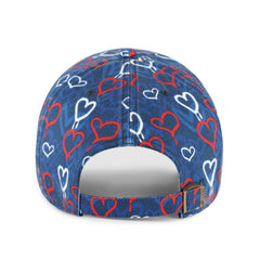 Atlanta Braves '47 Girls Youth Mural Clean Up Adjustable Hat - Navy - 47 brand Online