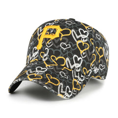 Pittsburgh Pirates '47 Girls Youth Mural Clean Up Adjustable Hat - Black - 47 brand Online