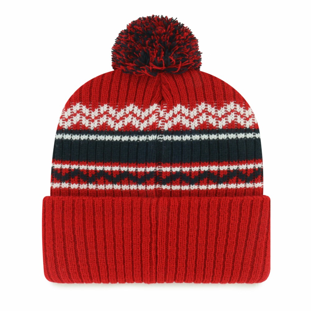 Los Angeles Angels '47 Youth Polar Vortex Cuffed Knit Hat with Pom - Red - 47 brand Discount