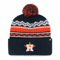 Houston Astros '47 Youth Polar Vortex Cuffed Knit Hat with Pom - Navy - 47 brand Sale