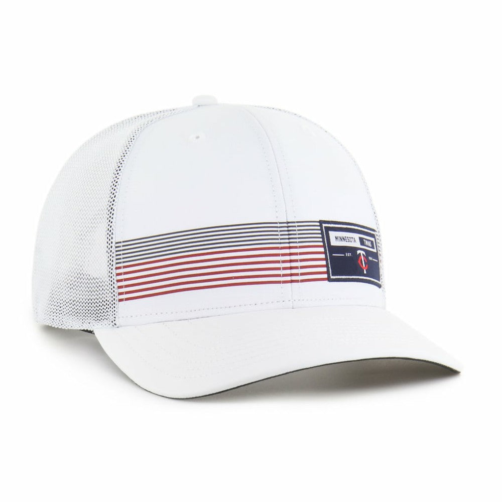 Minnesota Twins '47 Rangefinder brrr Trucker Adjustable Hat - White - 47 brand Discount