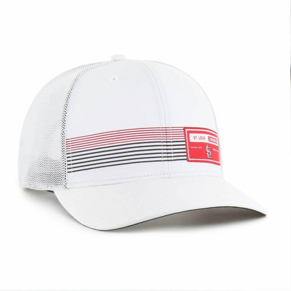 St. Louis Cardinals '47 Rangefinder brrr Trucker Adjustable Hat - White - 47 brand Discount