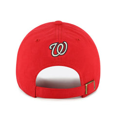 Washington Nationals '47 Women's Zoey Clean Up Adjustable Hat - Red - 47 brand Lifestyle