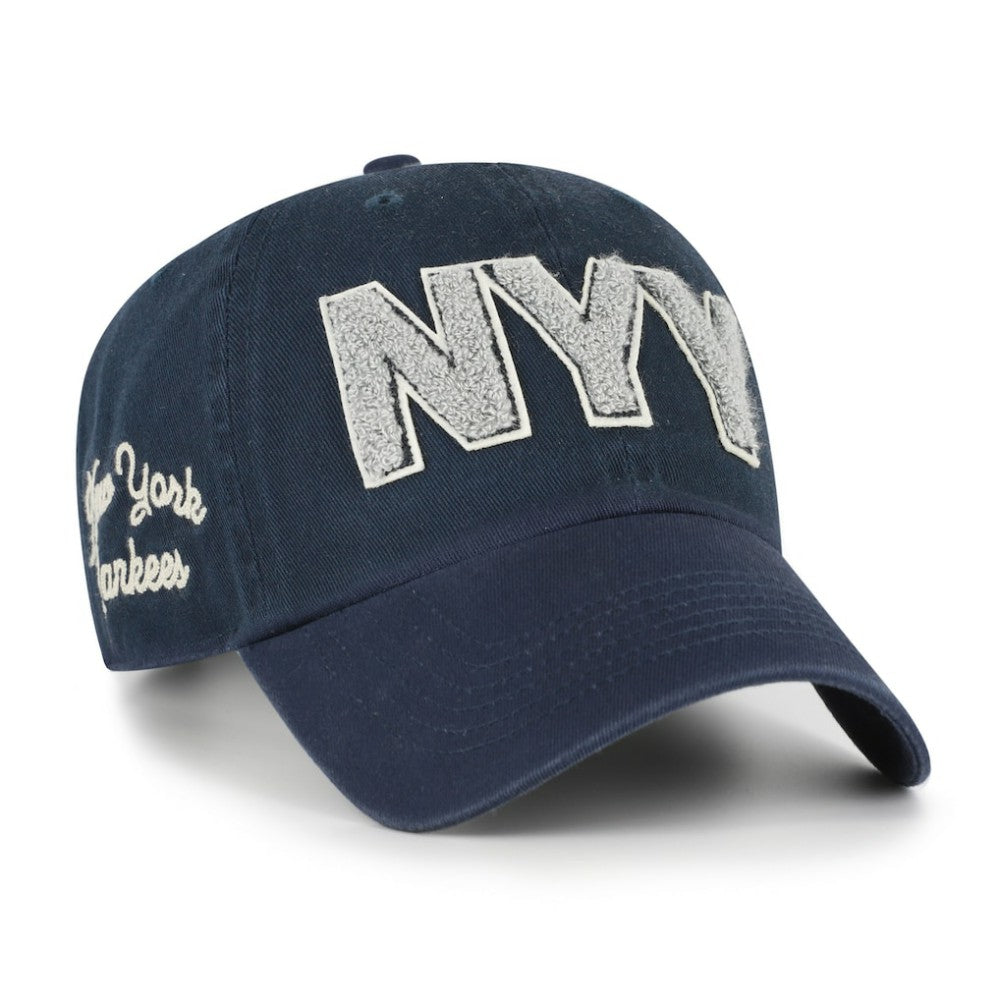 New York Yankees '47 Women's Zoey Clean Up Adjustable Hat - Navy - 47 brand on Sale
