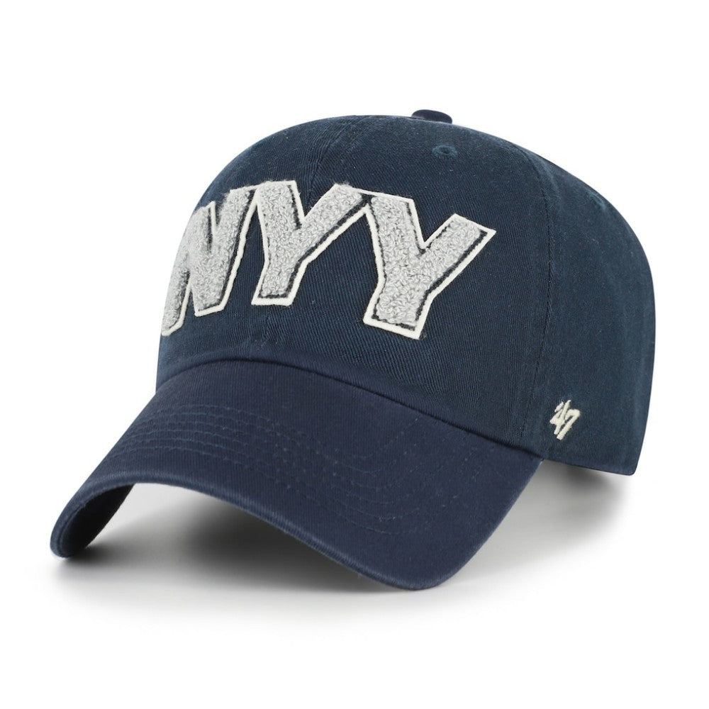 New York Yankees '47 Women's Zoey Clean Up Adjustable Hat - Navy - 47 brand on Sale