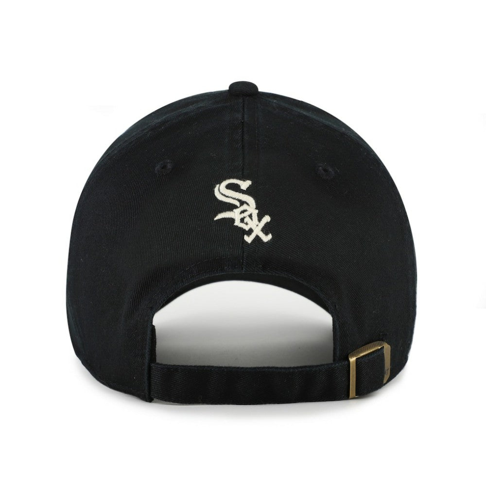 Chicago White Sox '47 Women's Zoey Clean Up Adjustable Hat - Black - 47 brand Lifestyle