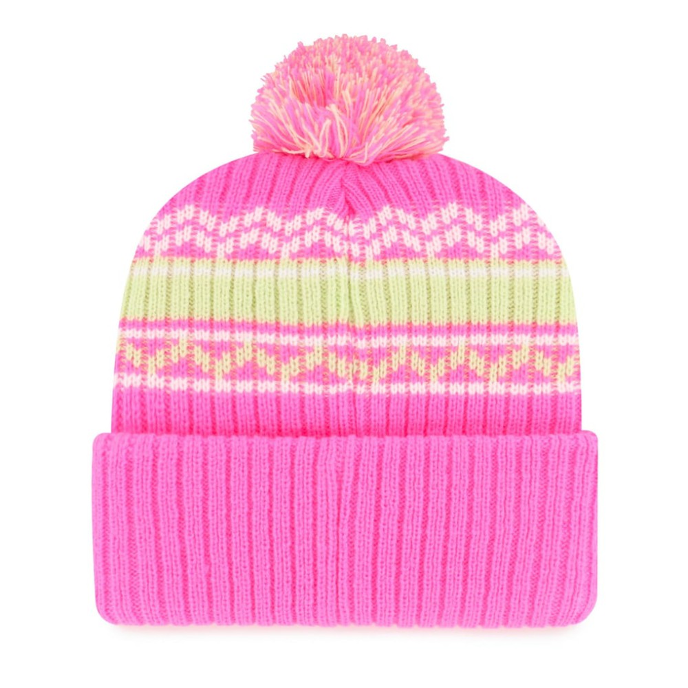 Detroit Tigers '47 Youth Polar Vortex Cuffed Knit Hat with Pom - Pink - 47 brand on Sale