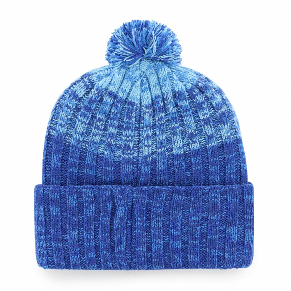 Kansas City Royals '47 Cascade Cuffed Knit Hat with Pom - Royal - 47 brand Sale