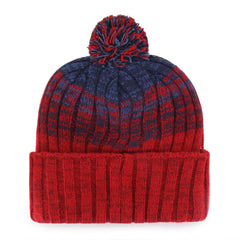 Washington Nationals '47 Cascade Cuffed Knit Hat with Pom - Red - 47 brand Online