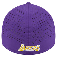 Los Angeles Lakers Featherweight Poly Rope Flex 39Thirty Hat Purple | New Era