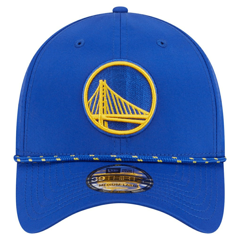 Golden State Warriors Featherweight Poly Rope Flex 39Thirty Hat for sale Royal | New Era outlet