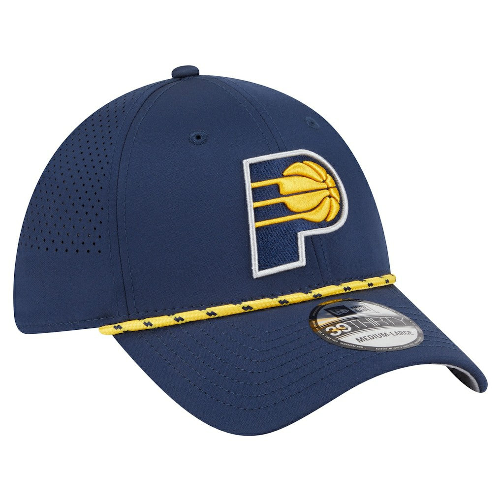 Indiana Pacers Featherweight Poly Rope Flex 39Thirty Hat Navy | New Era for sale